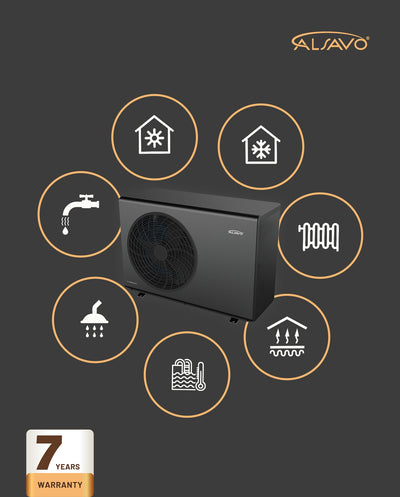 Why is the Water Outlet Temperature of Heat Pump Air Conditioners Controlled Between 55°C and 60°C?