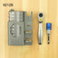 Multifunctional Screwdriver Bit Set with Slotted, Phillips, and Ratchet Wrench