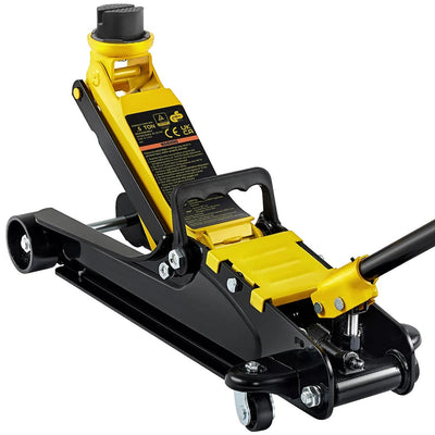 2.5T Floor Hydraulic Jack Pneumatic Low Profile Floor Jack Heavy-Duty Steel Racing Floor Jack with Single Piston Lift Pump