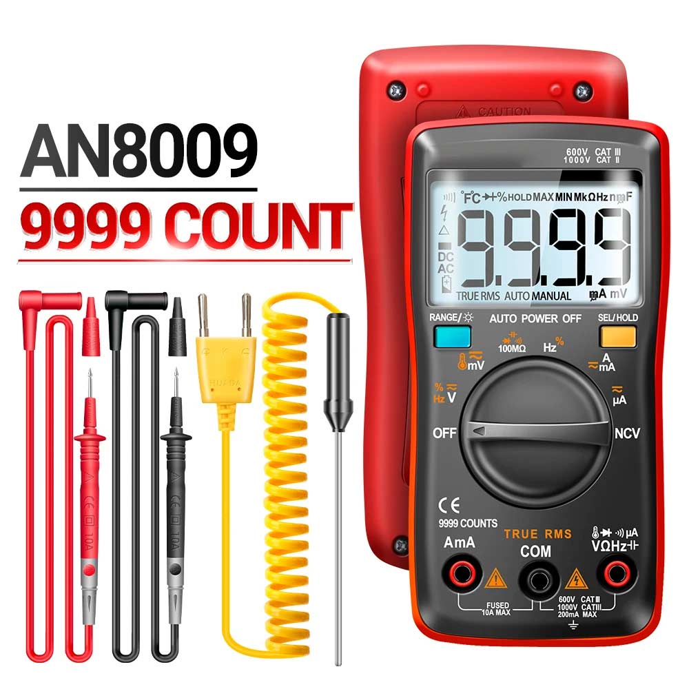 Auto-range digital multimeter