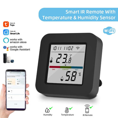 Wireless Indoor and Outdoor Temperature Humidity Sensor