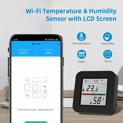 WiFi Hygrometer Thermometer Sensor