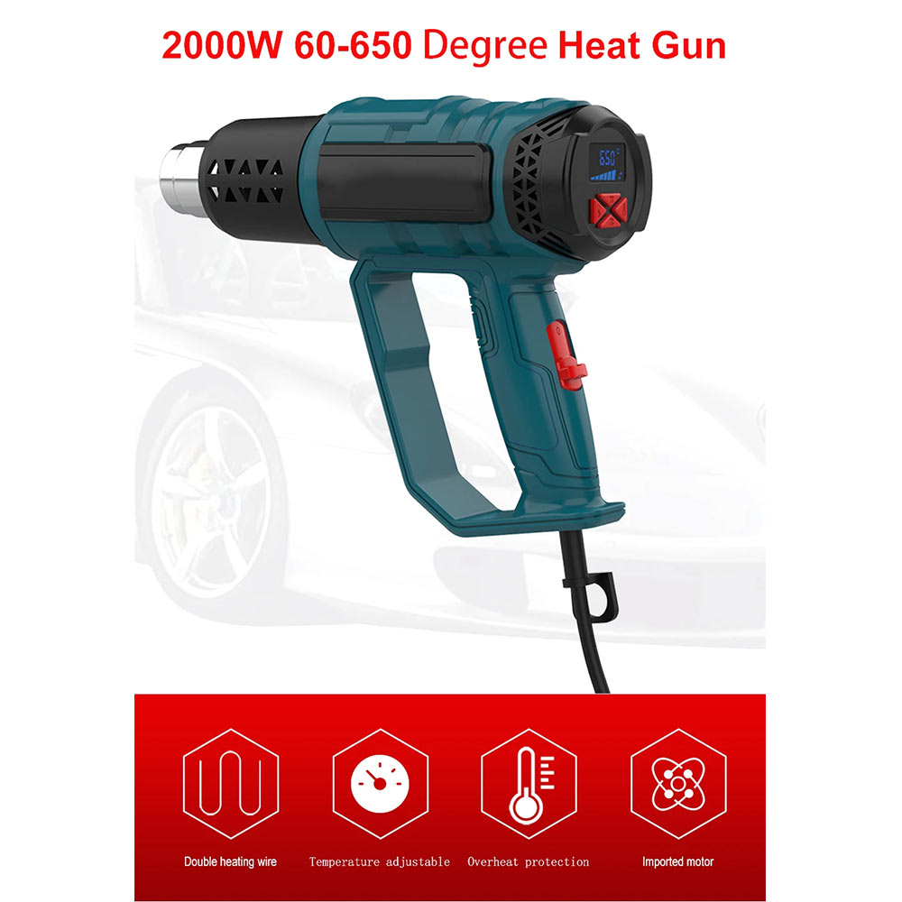 Variable Temperature Control Heat Gun