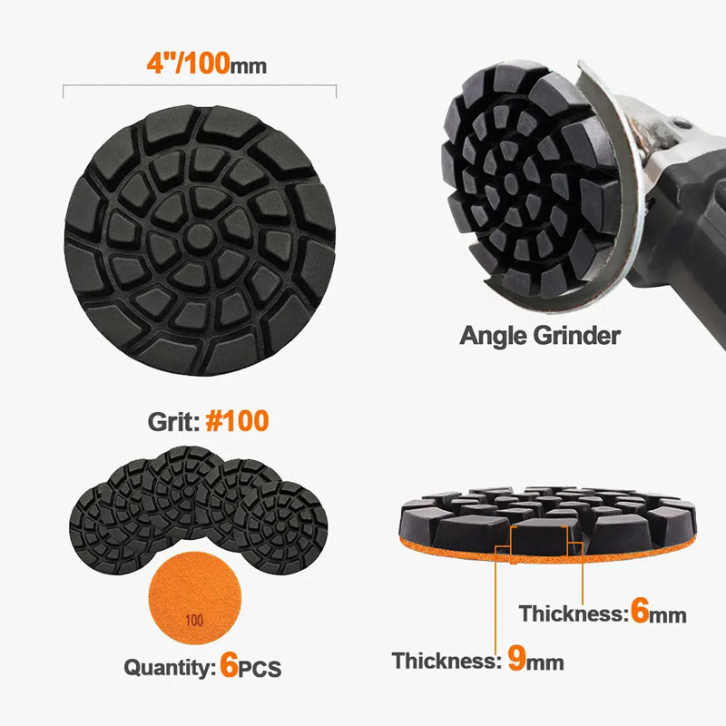 Grinder pad tool accessories