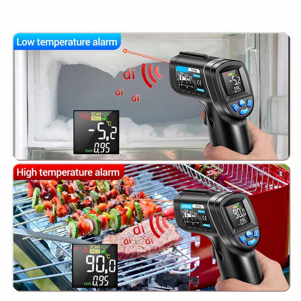  LCD Temperature Meter 