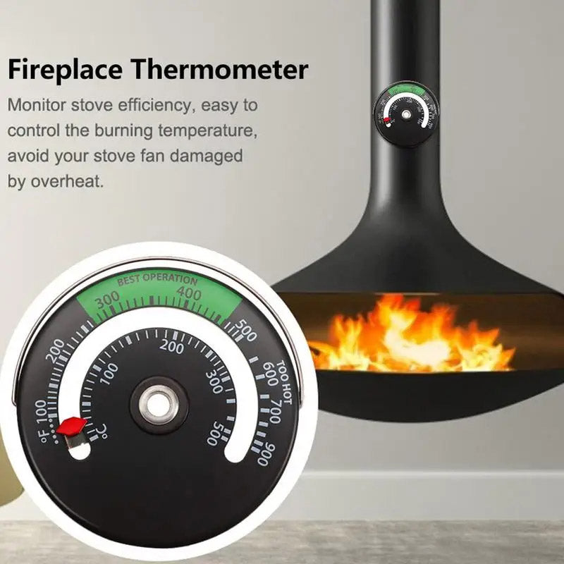 Fireplace Temperature Gauge 