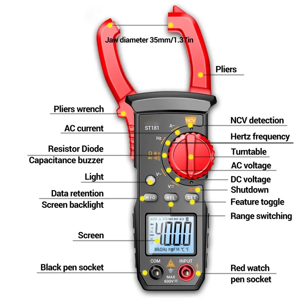  Digital Multimeter Ohm Test