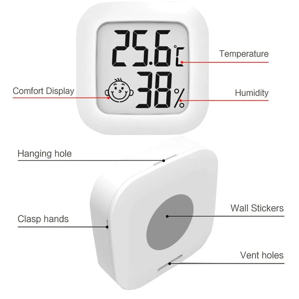 LCD Electronic Digital Temperature Humidity Meter