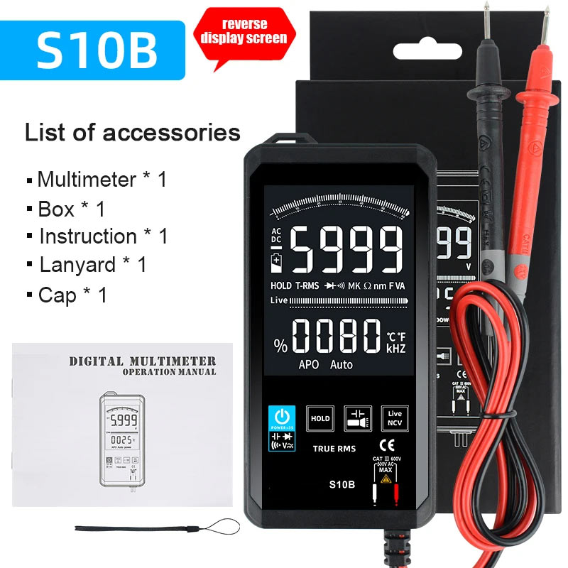 Color Screen  Multimeter