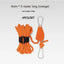 Adjustable Camping Rope with Fastener Buckle ¨C 4/5m Tent Tensioner Pulley