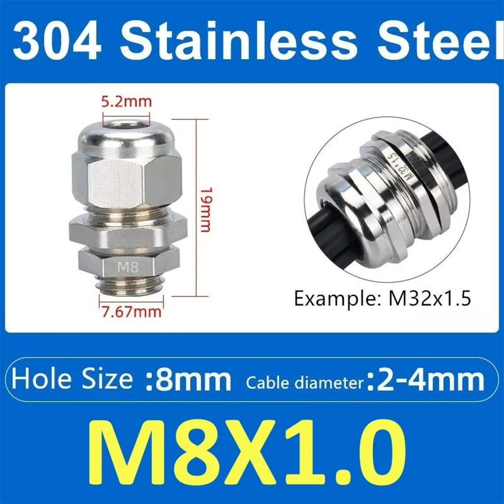 Stainless Steel Cable Gland