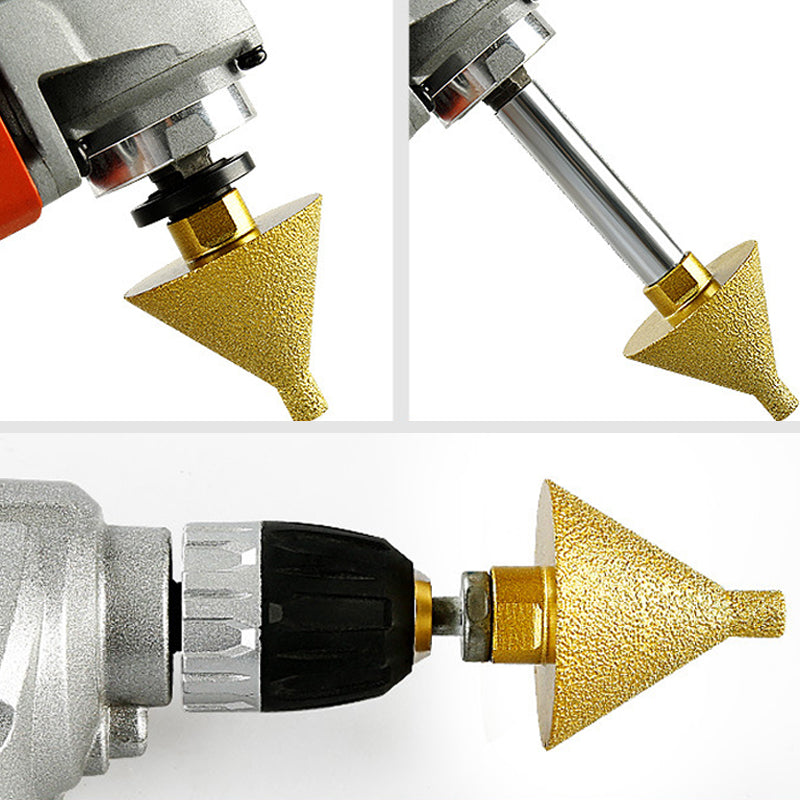 M10 Thread Diamond Chamfering Bit for Porcelain Tiles and Marble – Polishing and Grinding Tool