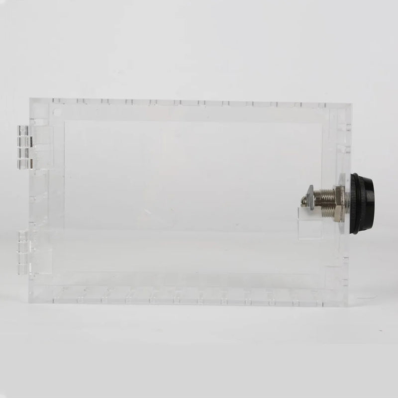 Universal Acrylic Thermostat Cover with Combination Lock – Wall-Mounted Protection Guard