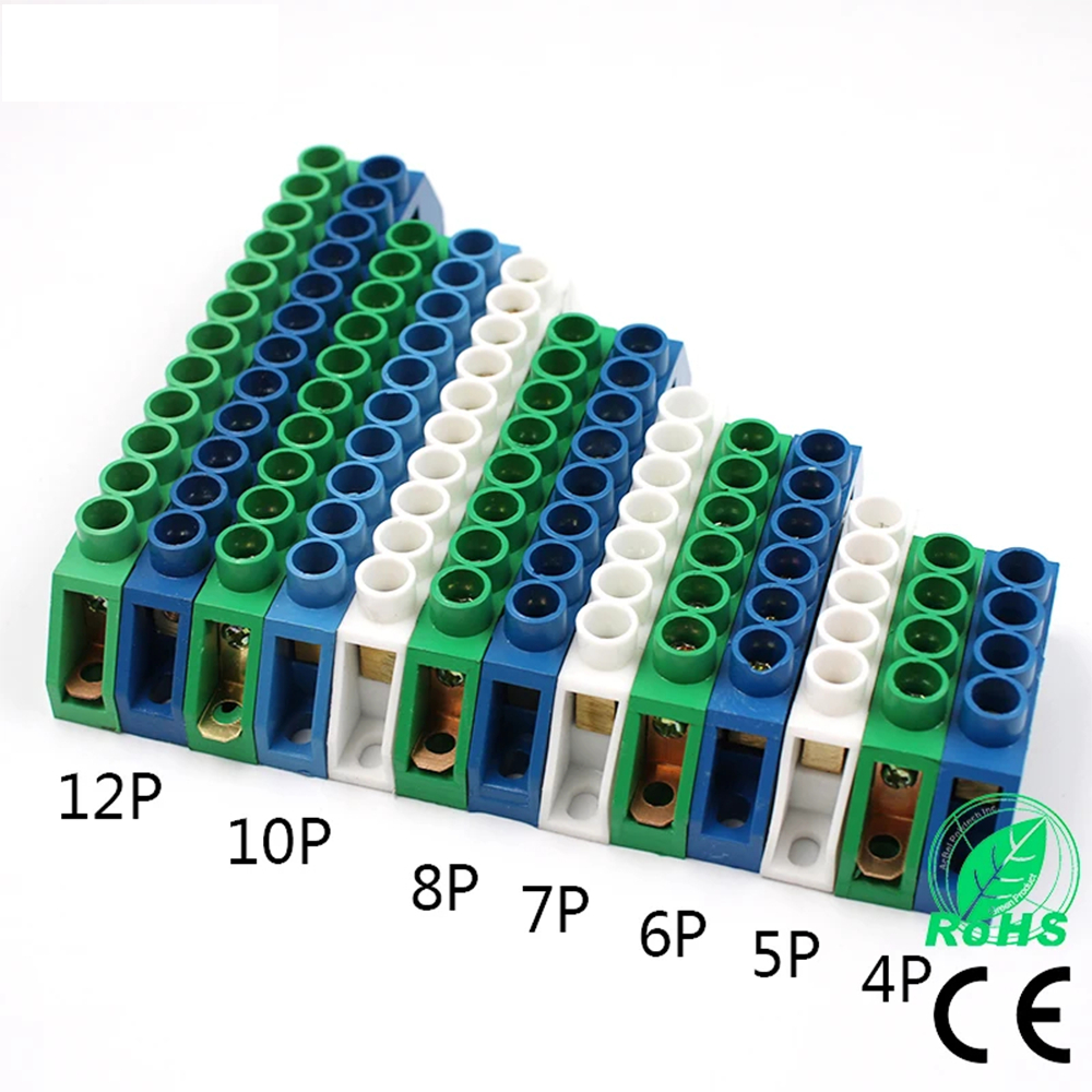 Blue White Green Terminal Block