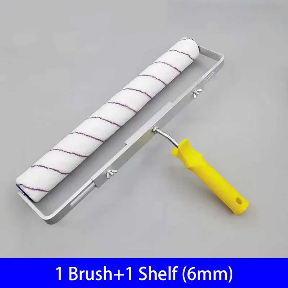 Brosse à rouleau de peinture de 18 pouces, outil à poignée de peinture en peluche longue-moyenne-courte pour décoration murale, Support d'outil de poignée de peinture 6MM/9MM