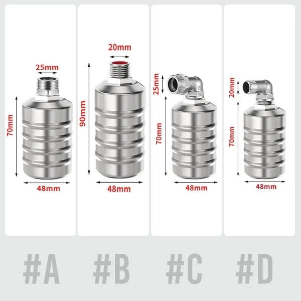 Automatic Stainless Steel Float Valve for Water Tank and Tower Level Control