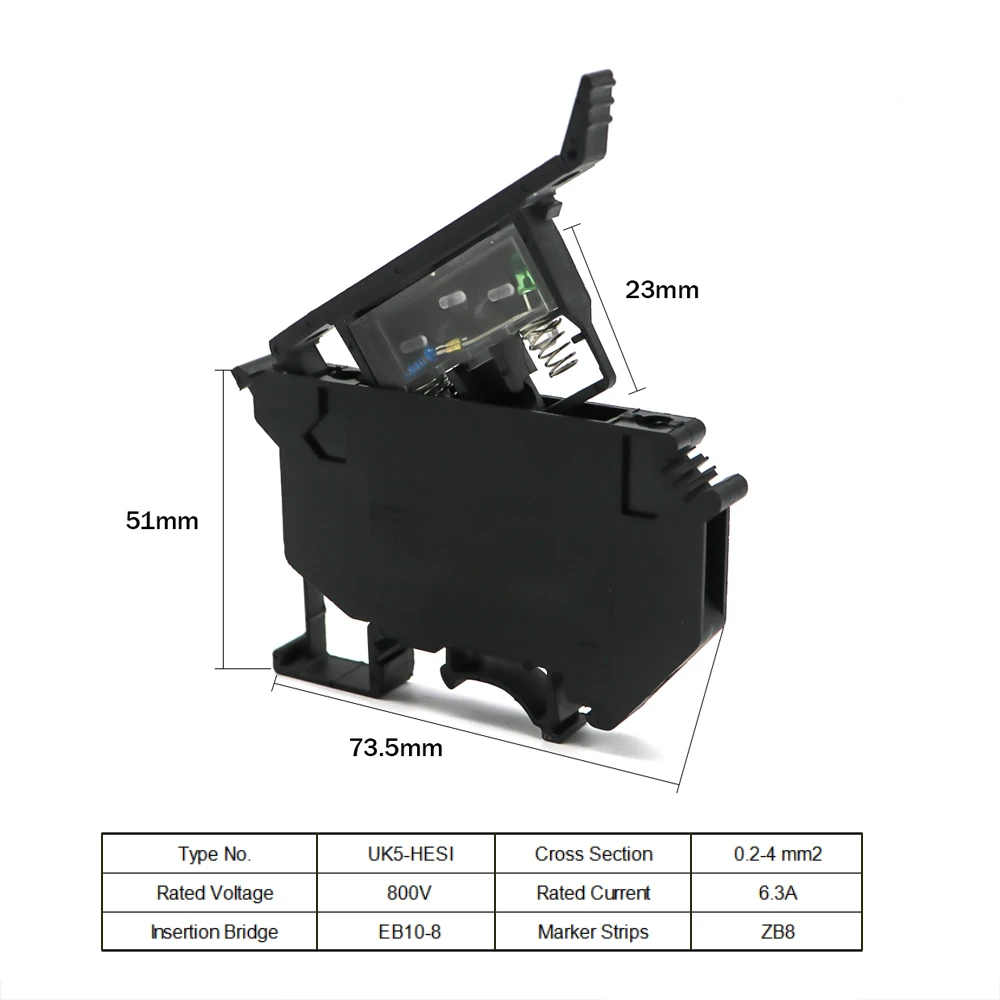 Screw Fuse Terminal Block