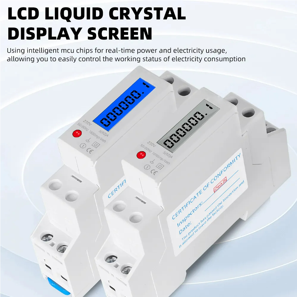 Power Consumption Analog Energy Meter