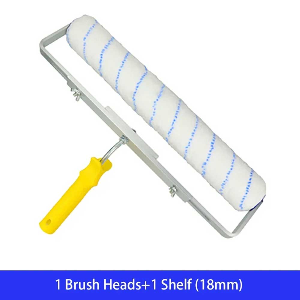 Brosse à rouleau de peinture de 18 pouces, outil à poignée de peinture en peluche longue-moyenne-courte pour décoration murale, Support d'outil de poignée de peinture 6MM/9MM