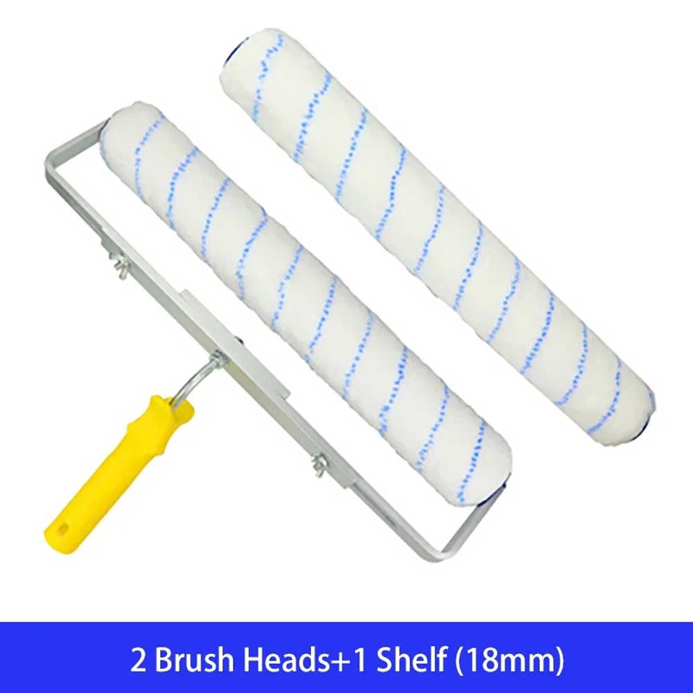 Brosse à rouleau de peinture de 18 pouces, outil à poignée de peinture en peluche longue-moyenne-courte pour décoration murale, Support d'outil de poignée de peinture 6MM/9MM