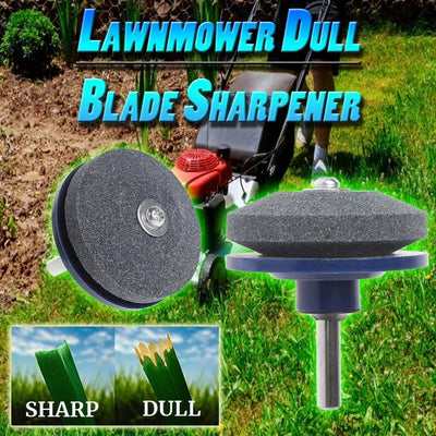 Universal Lawn Mower Blade Sharpener - Faster Grinding Rotary Drill Cuts
