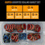 Bonded Seal Washer Assortment Kit – Hydraulic Oil Resistant Rubber Gaskets, M6-M30