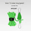 Adjustable Camping Rope with Fastener Buckle ¨C 4/5m Tent Tensioner Pulley