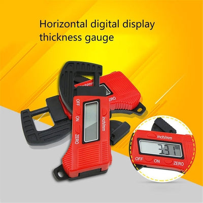 High Accuracy Digital Thickness Gauge 0-12.7mm - LCD Display