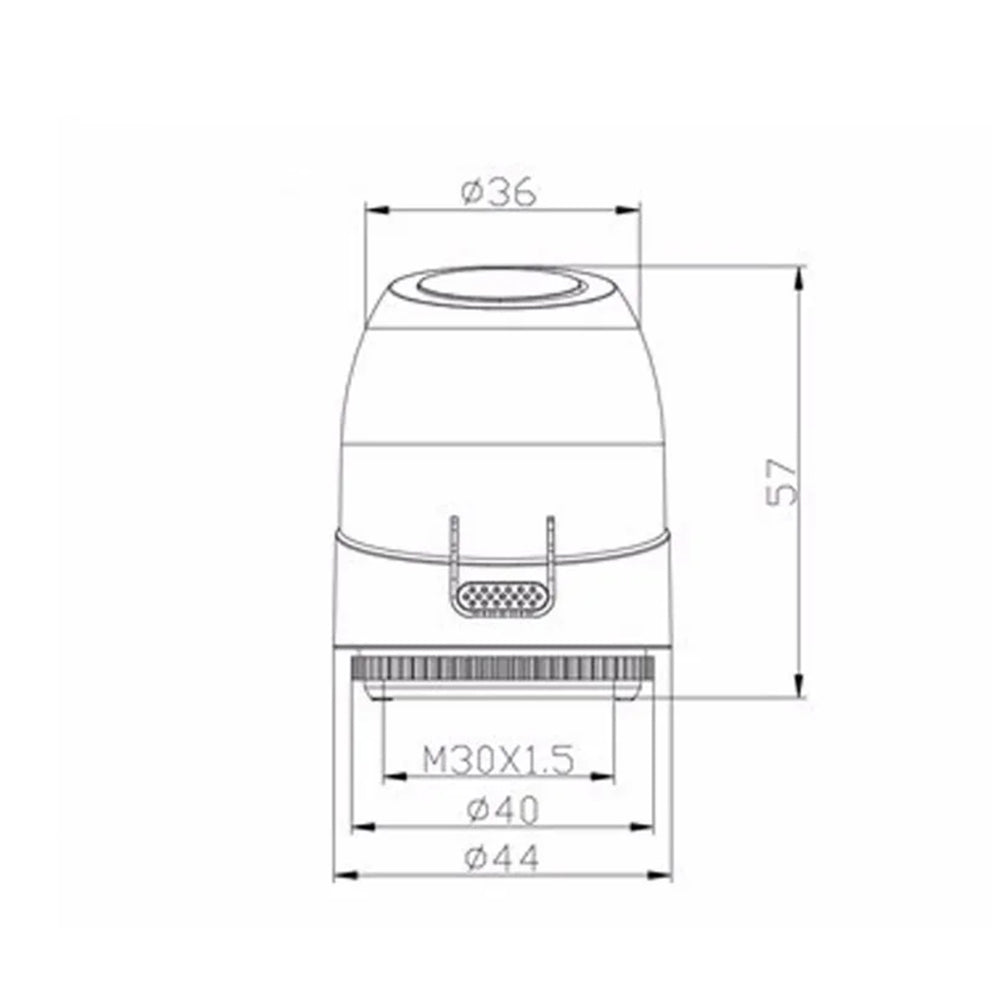 Vanne d'actionneur thermique électrique pour systèmes de chauffage par le sol NC AC 230 V, compatible avec les collecteurs et thermostats de chauffage par le sol