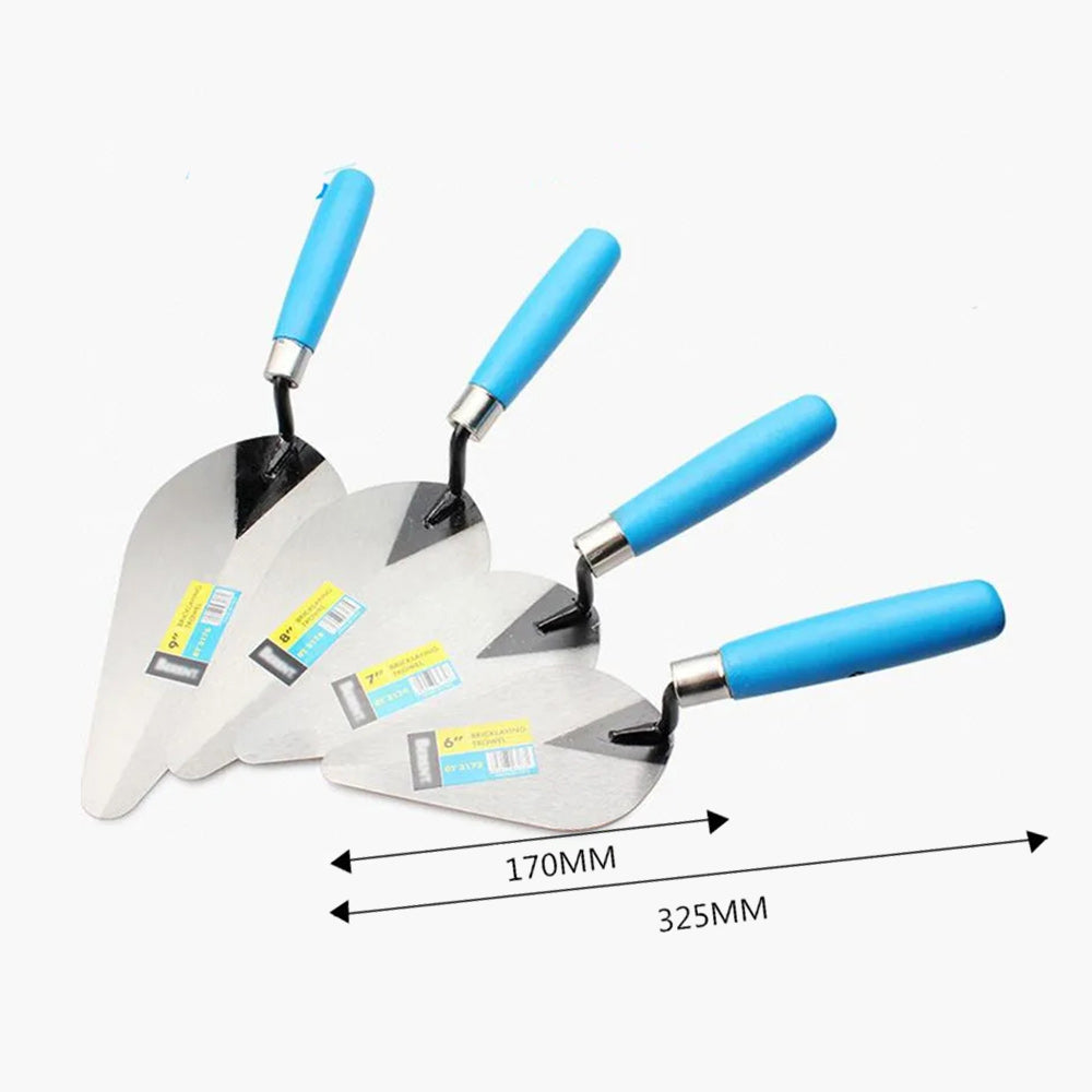 Grattoir professionnel à truelle vibrante pour béton de 6 pouces : outil de construction durable pour les travaux de plâtre et de ciment