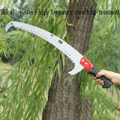 Telescopic High-Altitude Branch Saw for Fruit Tree Pruning