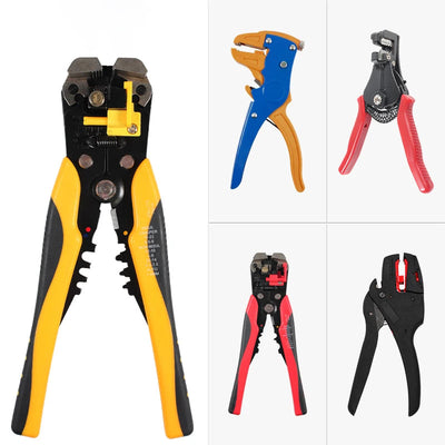 Self-Adjusting Wire Stripper & Cable Cutter - Multitool Crimping Pliers