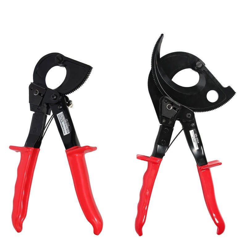 HS-325A Heavy Duty Ratchet Cable Cutter - Cuts Up to 400mm²