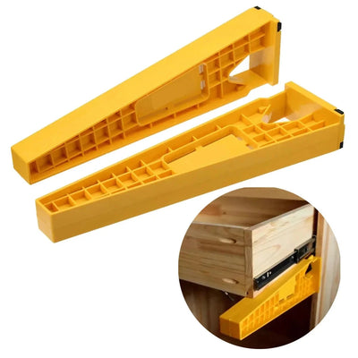 2pcs Drawer Slide Jig Set – Precision Mounting Tool for Woodworking Projects