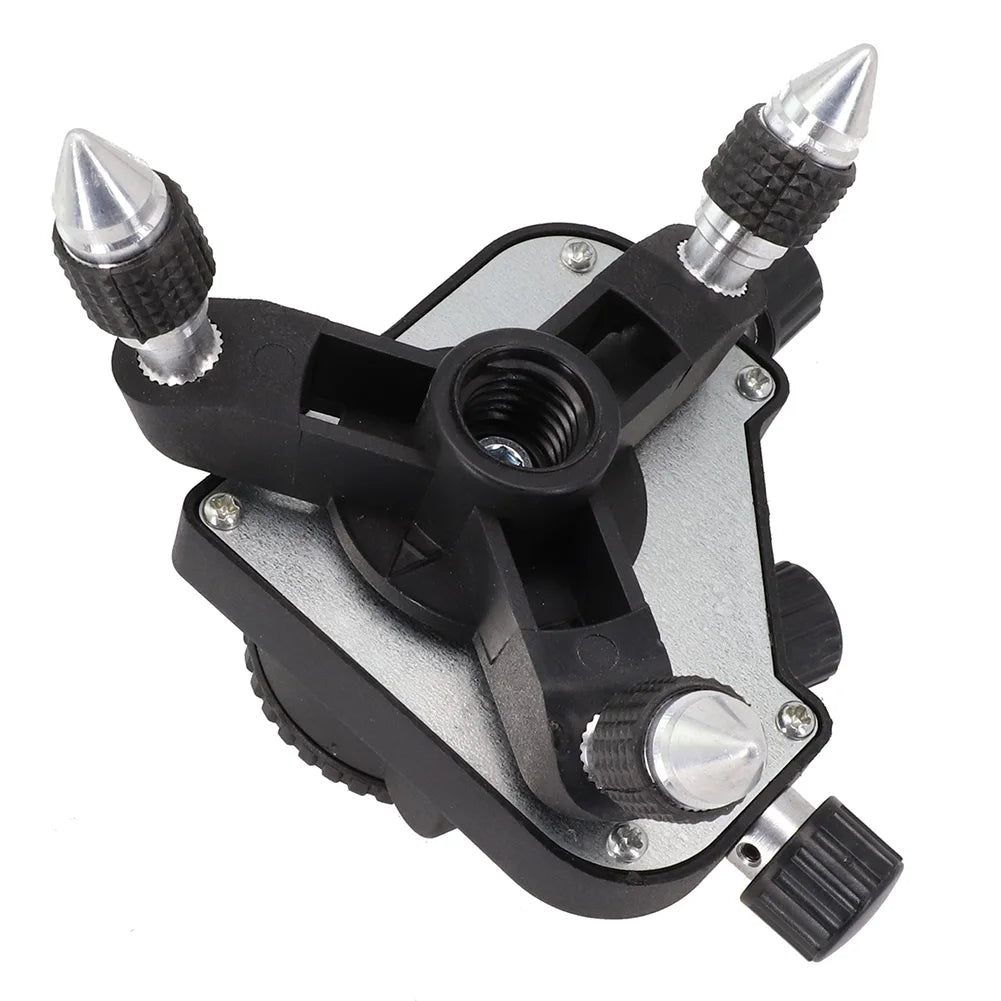 360° Rotatable Laser Level Tripod Bracket – Adjustable Holder for 12-Line Self-Leveling Tools