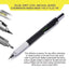 6-in-1 Multifunctional Metal Pen with Ruler, Screwdriver, Stylus, Level & Ballpoint