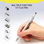 6-in-1 Multifunctional Metal Pen with Ruler, Screwdriver, Stylus, Level & Ballpoint