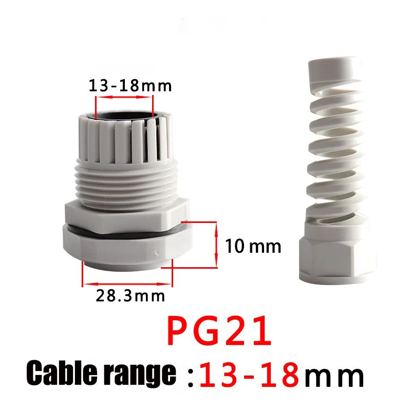 strain relief cable connector