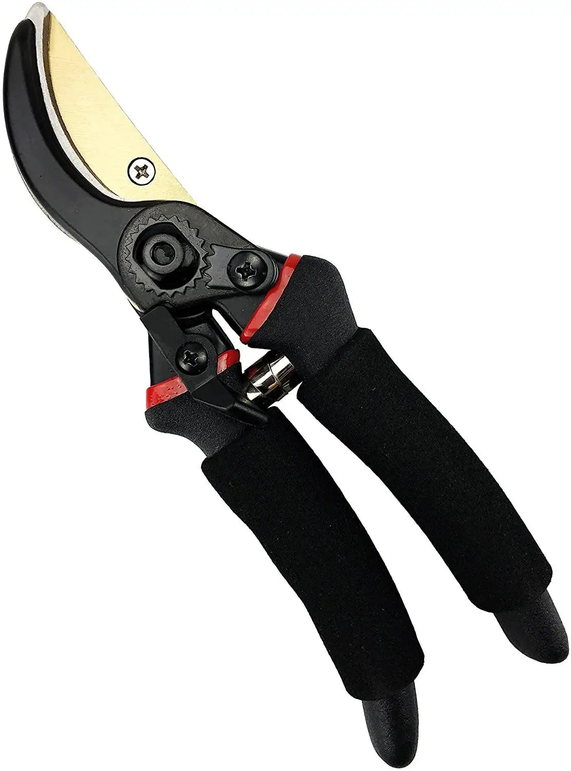 8" Premium Titanium Bypass Pruning Shears - Heavy Duty Garden Clippers