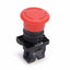 Emergency Stop Mushroom Push Button Switch Red NC Control Electrical Starter Switch