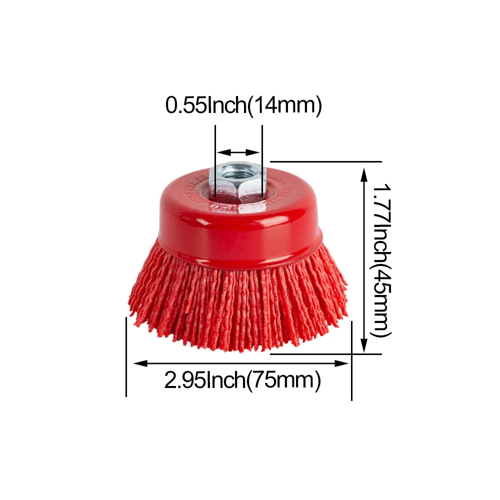 Metal Polishing Cup brush