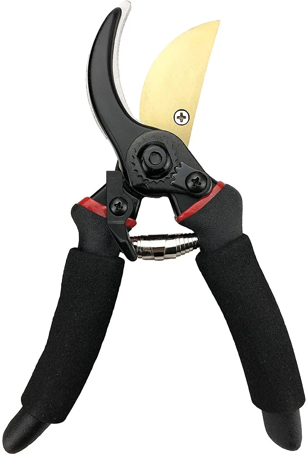 8" Premium Titanium Bypass Pruning Shears - Heavy Duty Garden Clippers