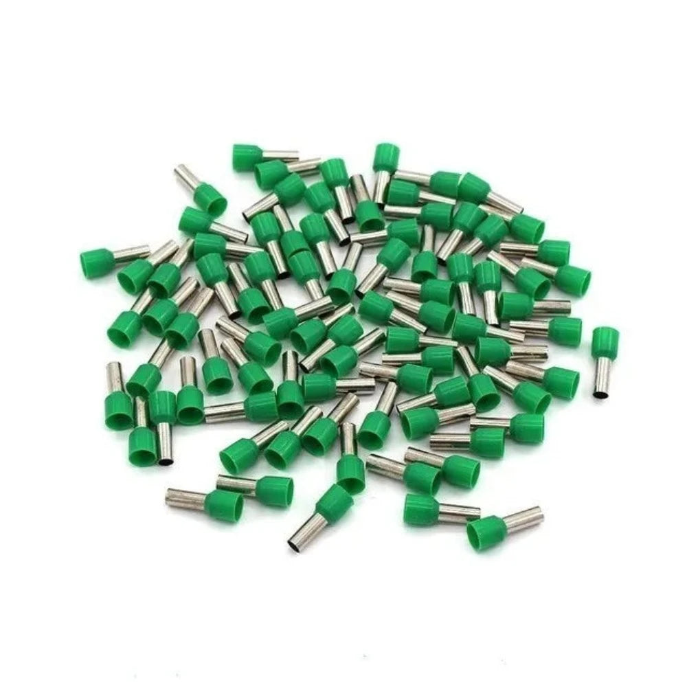 1000 pcs/Pack borne d'extrémité de cordon isolé à sertir E0508 ​​1008 1508 7508 2508 embouts de borne de pression bornes à sertir tubulaires