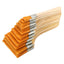 12pcs Nylon Oil Paint Brush Set – Ensure versatility and ease of use for any project