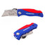 Safety Electrician Folding Knife with Replaceable Blades and Plastic Handle