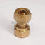 Equal crimp sleeve for Multilayer pipe 12x16mm IDxOD PEX-AL-PEX Tube Straight Brass Compression Pipe Fitting Connector Specifically Designed for Floor Heating Applications