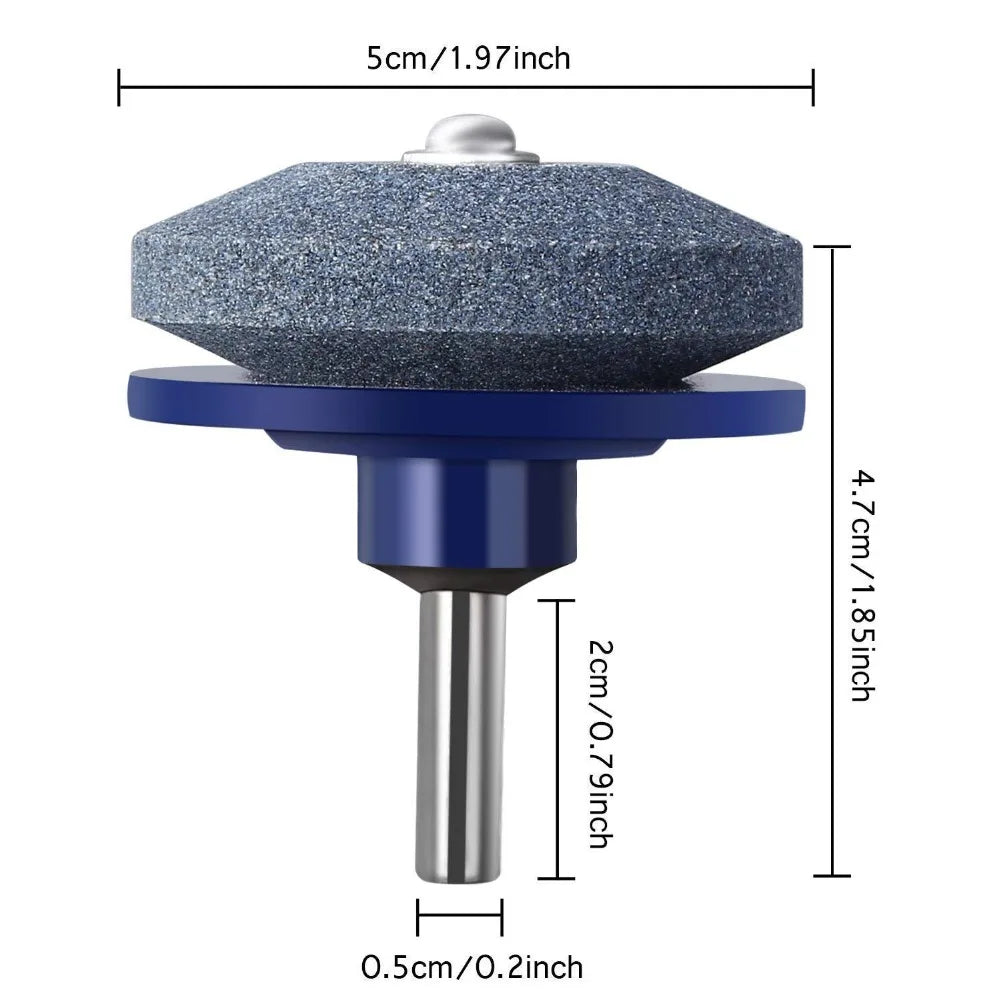 Affûteur de lame de tondeuse à gazon universel-meulage plus rapide des coupes de forets rotatifs