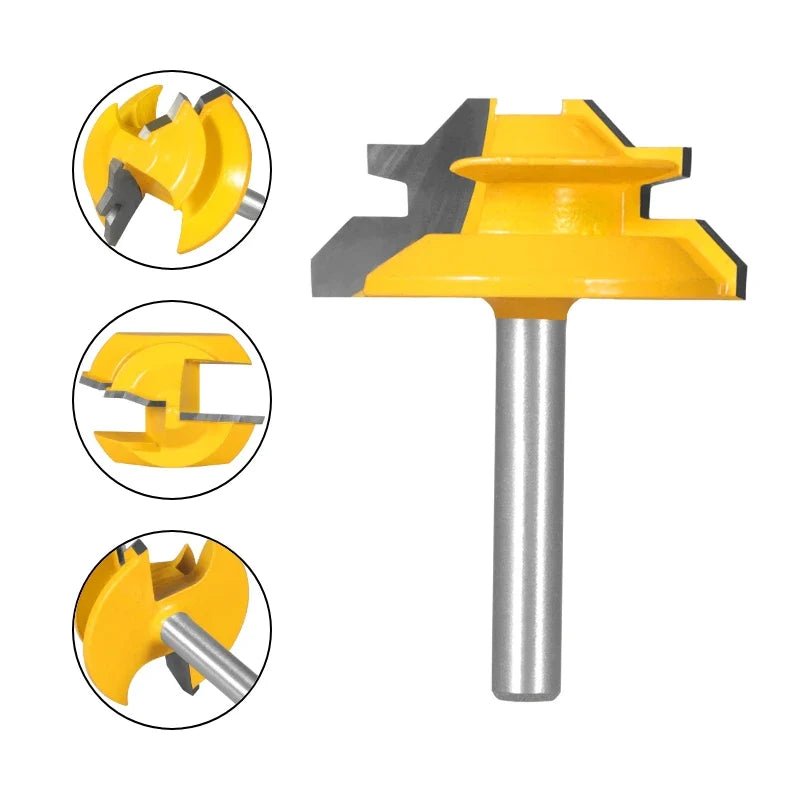 Tagli perfetti con la Fresa a 45° per Miter Lock – Precisione e Qualità per la Tua Lavorazione del Legno