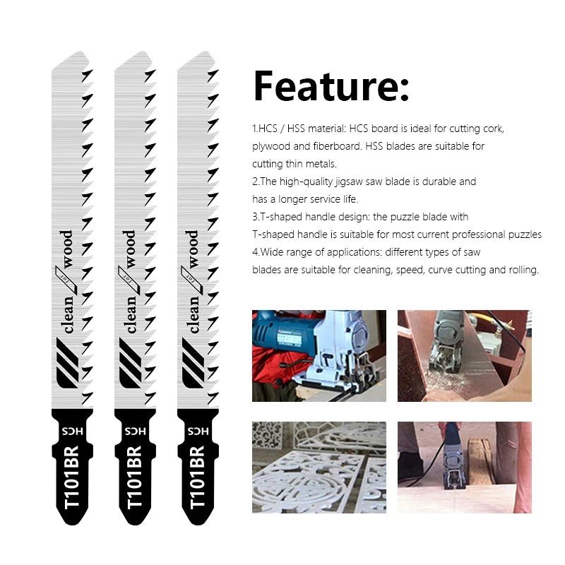 HCS/HSS Material Jig Saw Blades