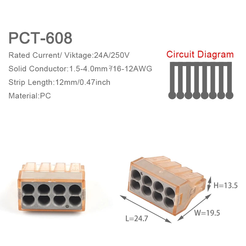 Fast Wire Splicing Connector